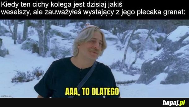 I się wyjaśniło...