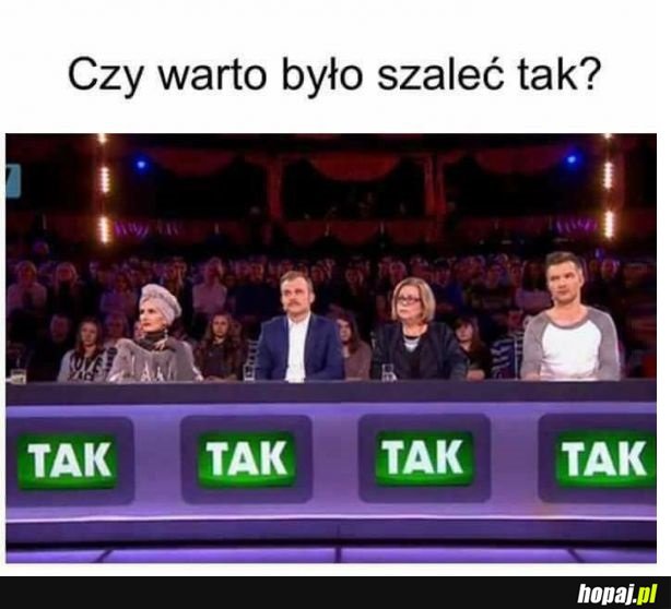 Czy warto było?