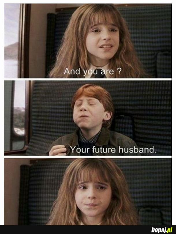 Ty Jesteś Harry Potter! Ja, Hermiona Granger...