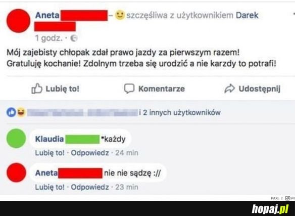 No i wyjaśniła