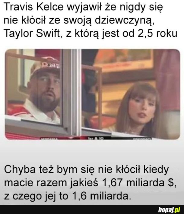 Też bym się nie kłócił