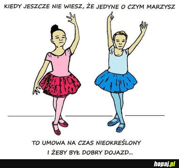 KIEDY JESZCZE NIE WIESZ