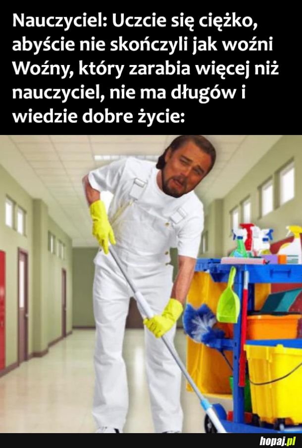 Woźny w szkole