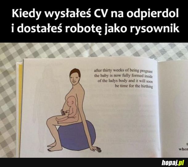 Narysuj ciążę ziomek 