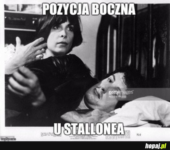 POZYCJA BOCZNA USTALONA