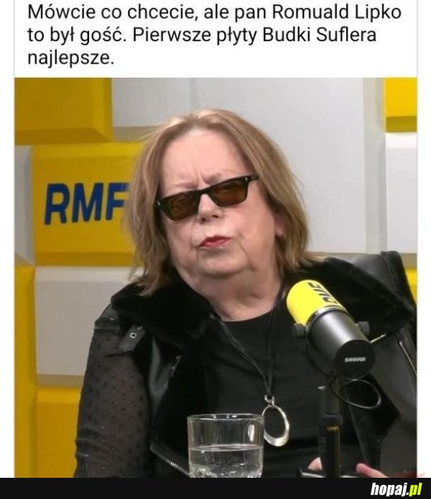 Romuald Lipko to nawet nie jest on