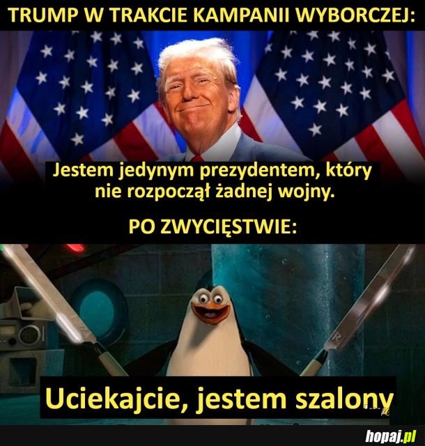 Trump po wyborach