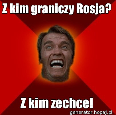 Z kim graniczy Rosja?