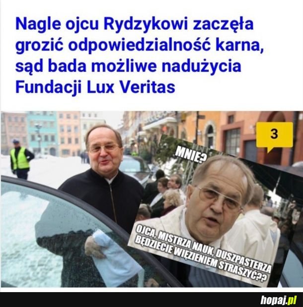 Rydzyk w tarapatach