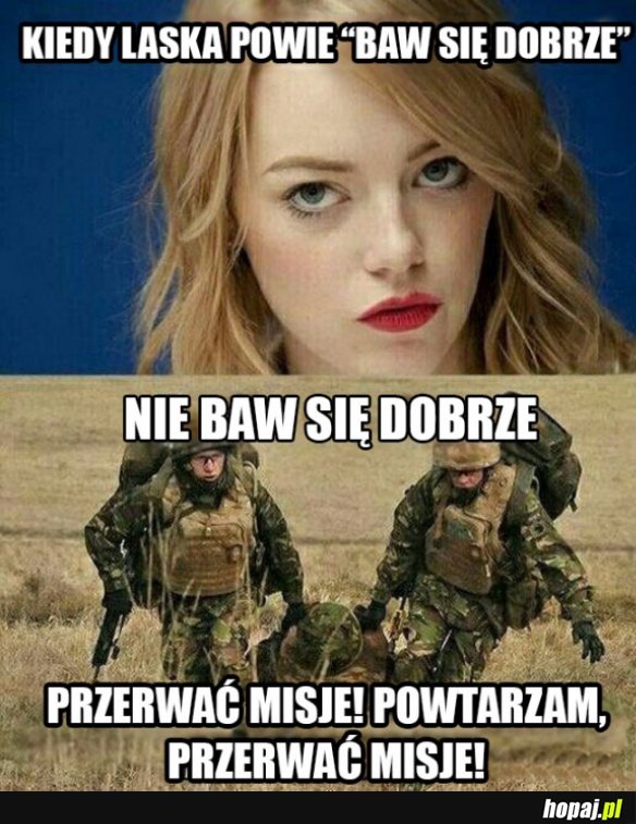 Kiedy laska powie