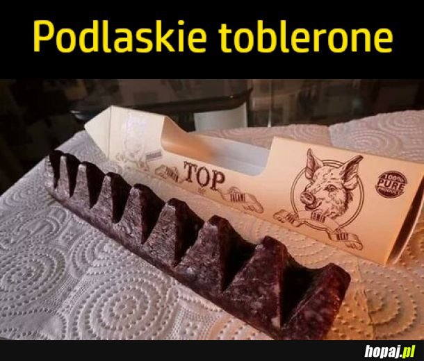 Wieprzowa czekolada