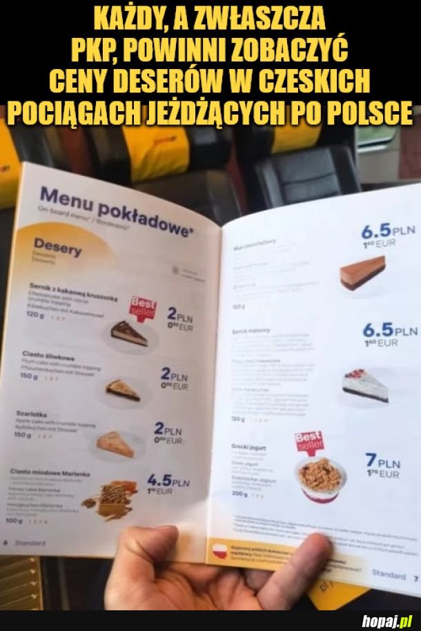 Czeskie pociągi. 