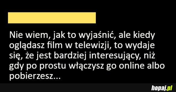 Nie wiem czemu tak się dzieje