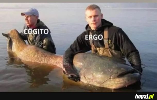 Kartezjusz chyba był wędkarzem