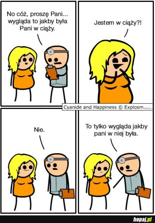 TO WYGLĄDA JAK CIĄŻA