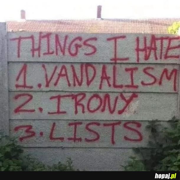 &quot;Ironic...&quot;