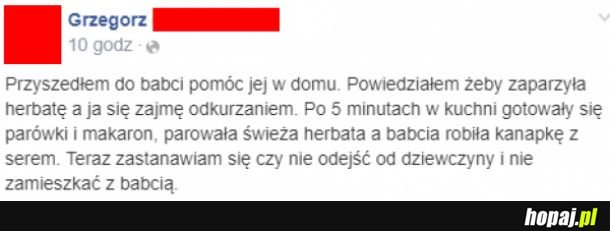 Pomóc babci