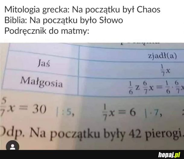 Powstanie świata 