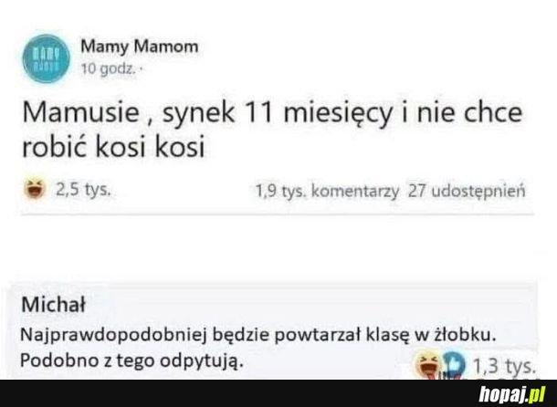To znaczy ze nie chce srać ?