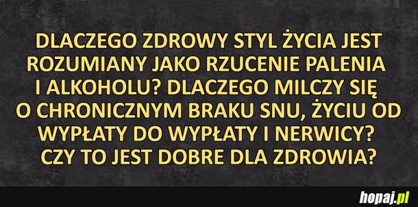 Zdrowy styl życia