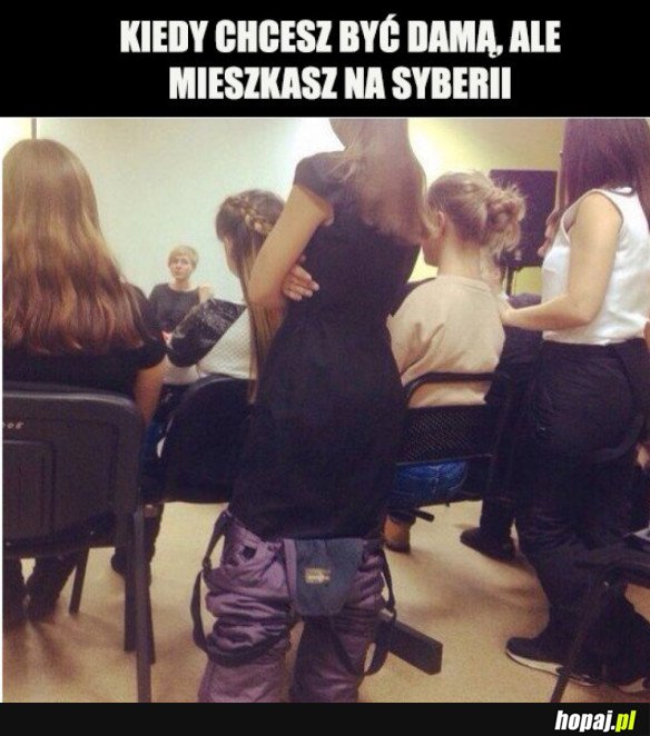 CIĘŻKI ŻYCIE DAMY