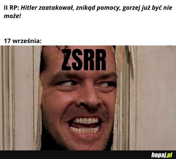 Tak było.