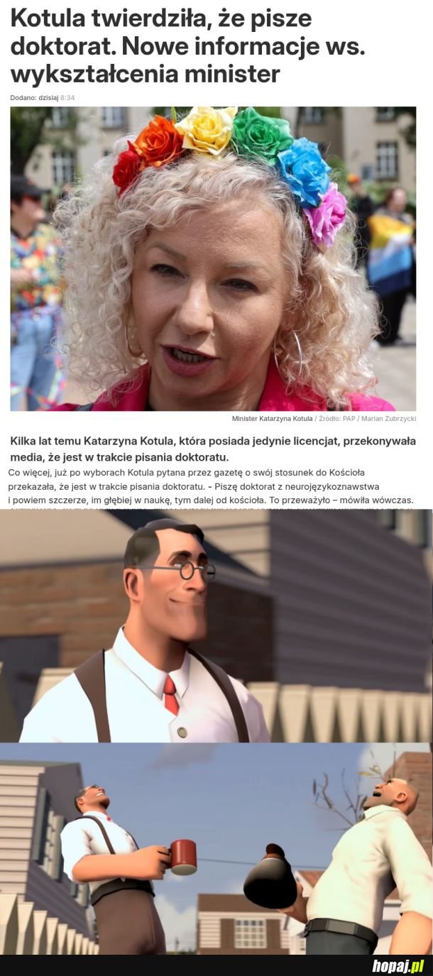 Kotula i Nowacka, dwie &quot;naukowczynie&quot;