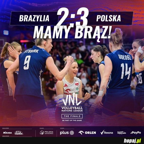 Mamy brązowy medal Ligi Narodów