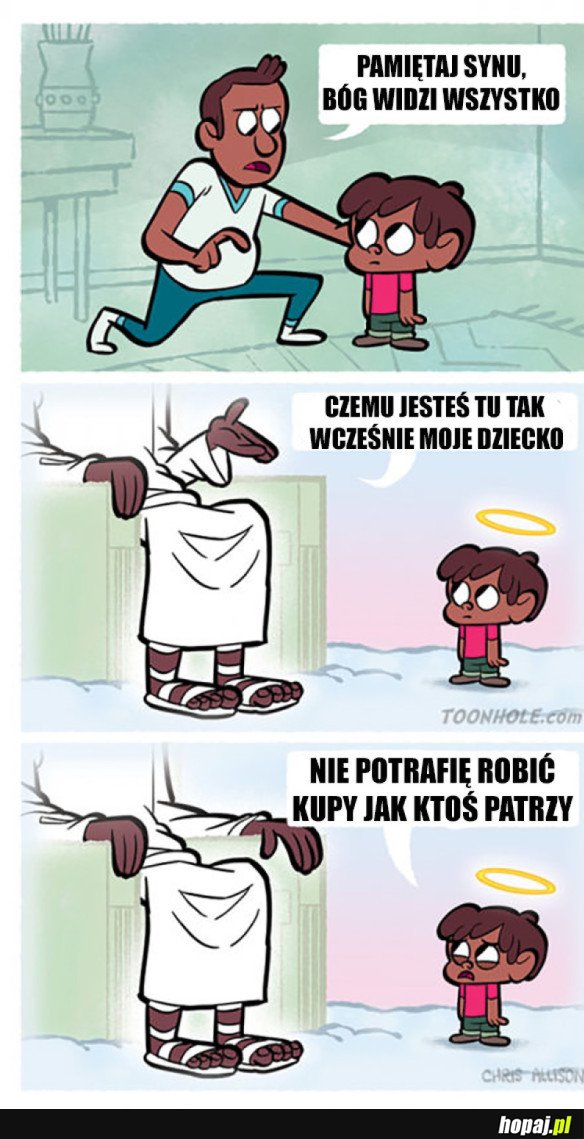 BÓG WIDZI WSZYSTKO!