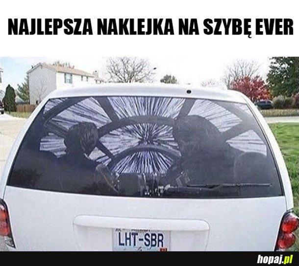 NAKLEJKA NA SZYBĘ