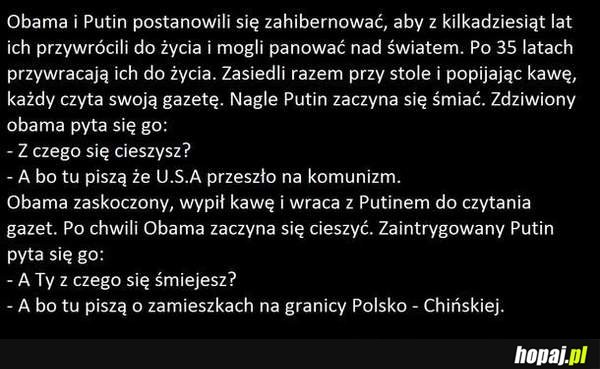 Obama i Putin po 35 latach