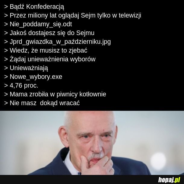  Korwiniści to najwięksi jajcarze 