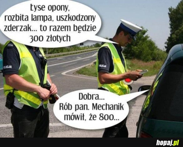 Miał być mandat