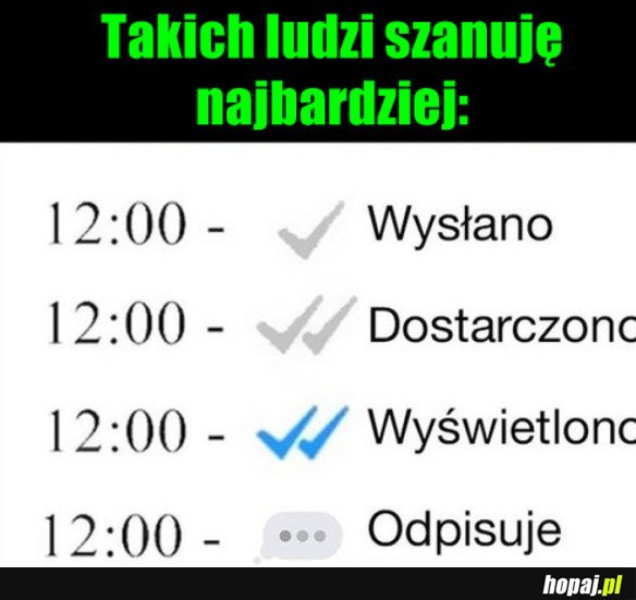 TAKICH LUDZI SZANUJĘ