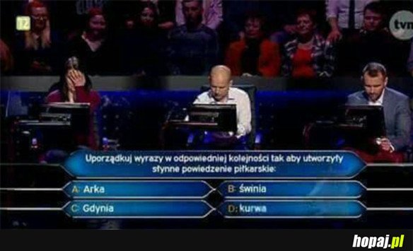 TAKIE PYTANIE