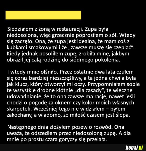 Czara goryczy się przelała