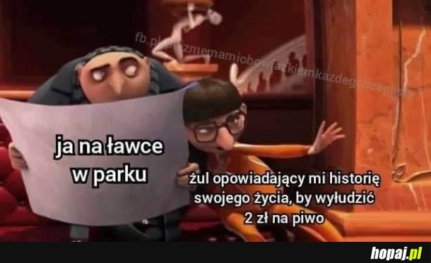 Na ławce w parku