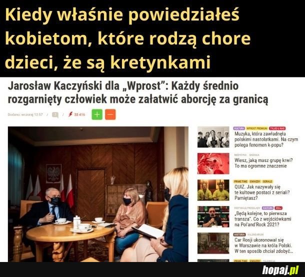 Kiedy przez przypadek powiesz prawdę...