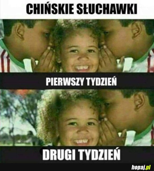 CHIŃSKIE SŁUCHAWKI