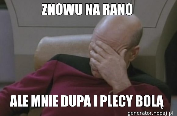 ZNOWU NA RANO