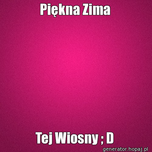 Piękna Zima