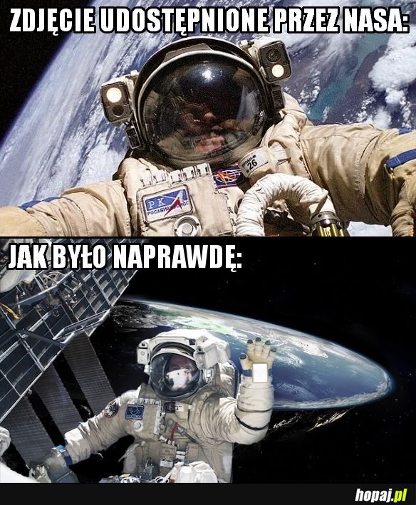 Zdjęcia robione w kosmosie