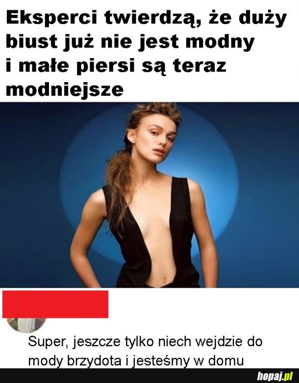 Moda się zmienia