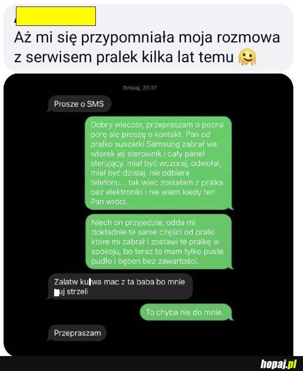 Bolesna pomyłka