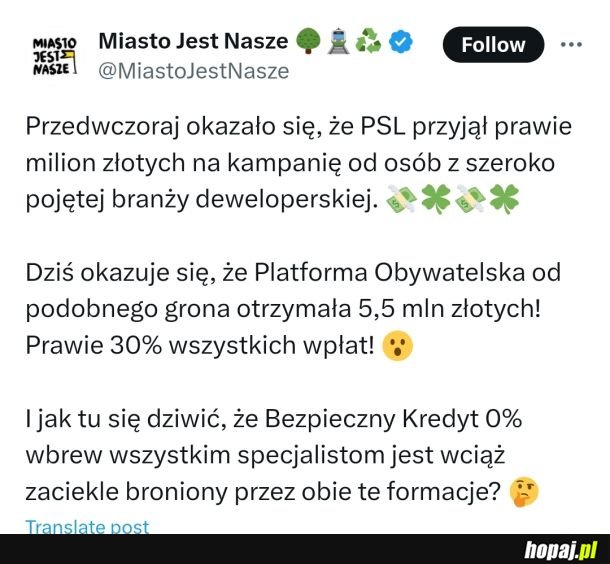 Dlaczego PiS nie wykorzystuje tego do walenia w rząd? Dowiemy się niebawem XD