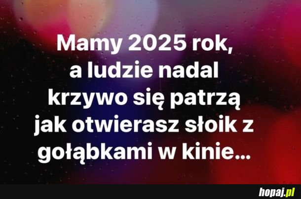 Czas znormalizować pewne rzeczy