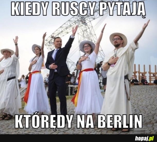 Pokazał drogę