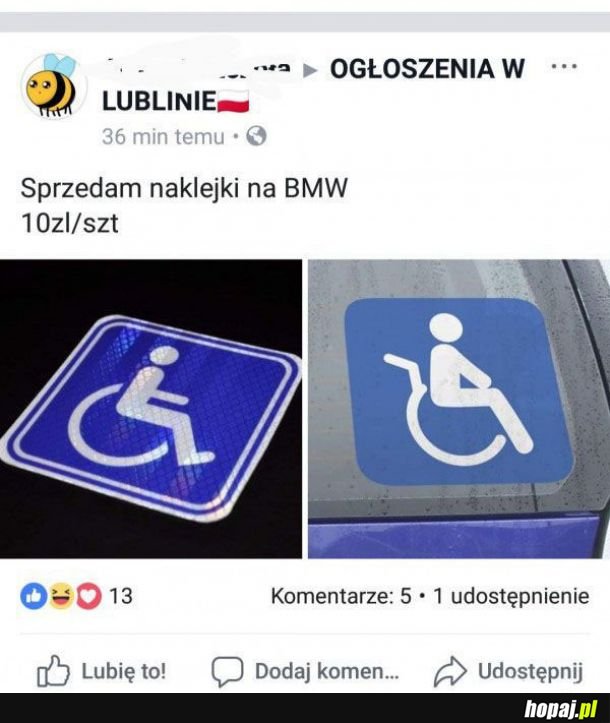 Naklejki na BMW 