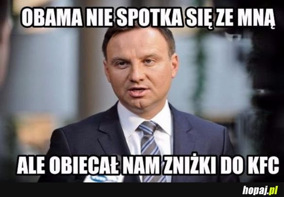 Obama dotrzymał słowa