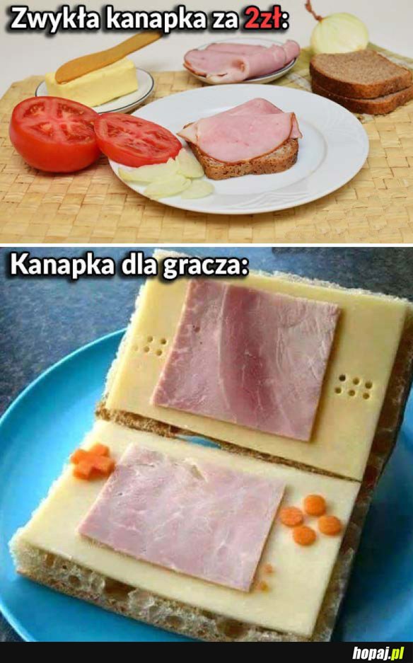 KANAPKA DLA GRACZA